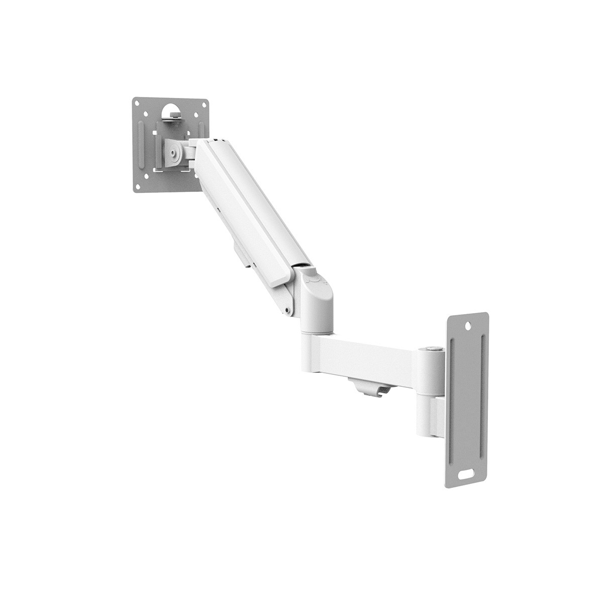 Suporte de Parede Dr. Office Titan Z115 White, Articulado, Com Pistão, Para Monitores de Até 32 Pol, Branco, DR-MA-Z11W1M0K32INN10WN