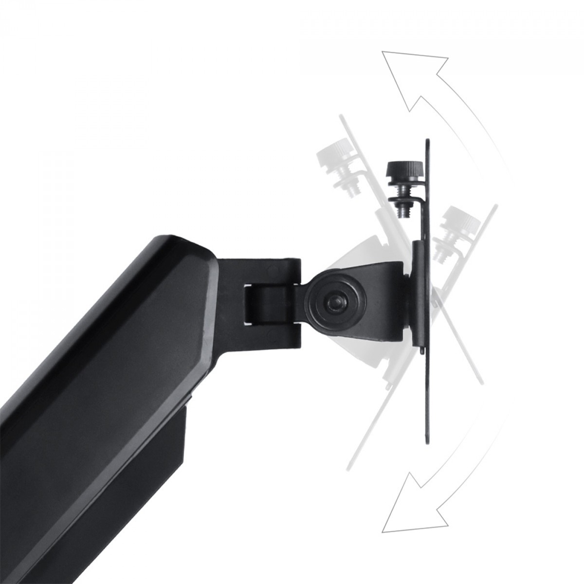 Suporte de Parede PCYES, Ergonômico, Articulado, Com Pistão, Para Monitores de 17 a 32", PW01A