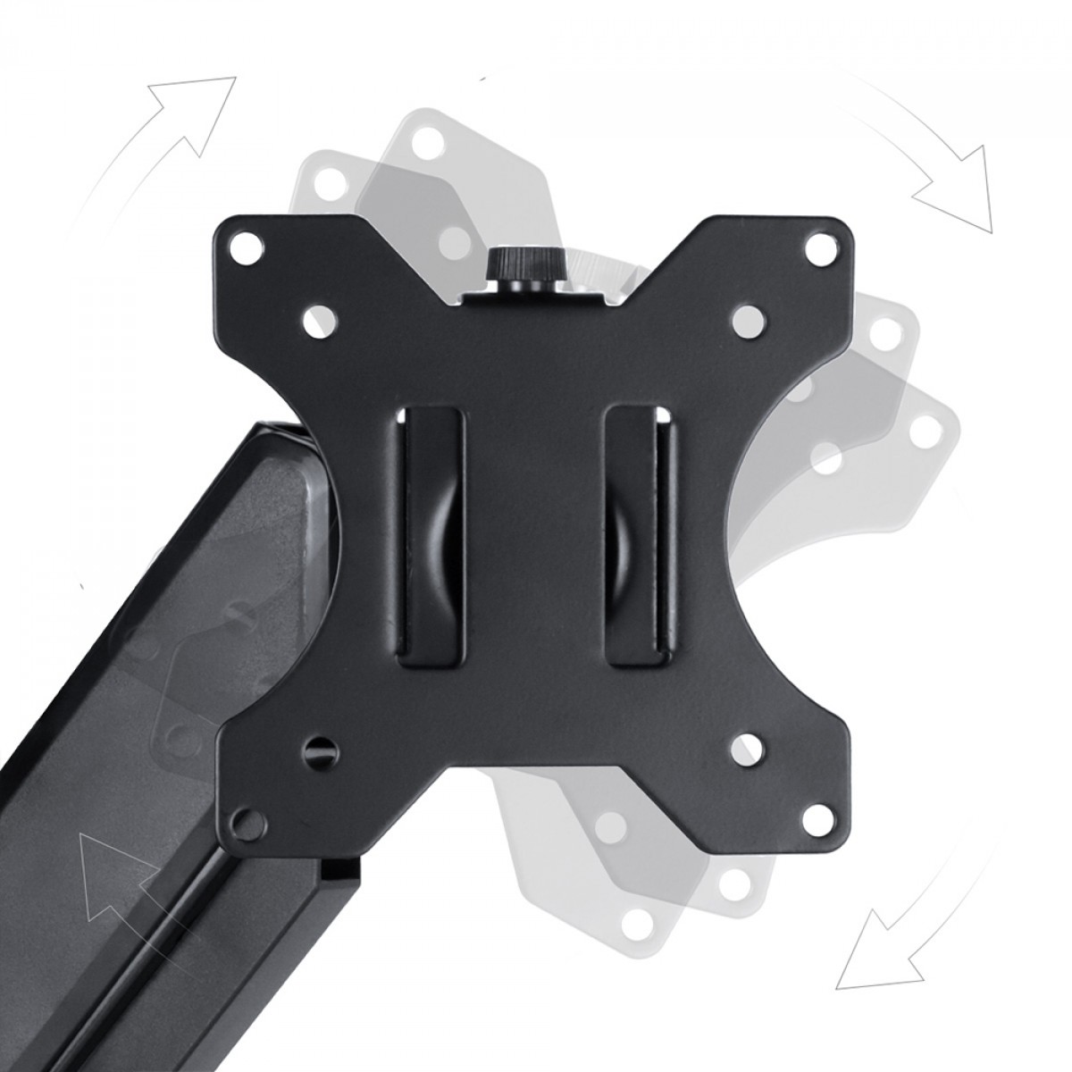 Suporte de Parede PCYES, Ergonômico, Articulado, Com Pistão, Para Monitores de 17 a 32", PW01A