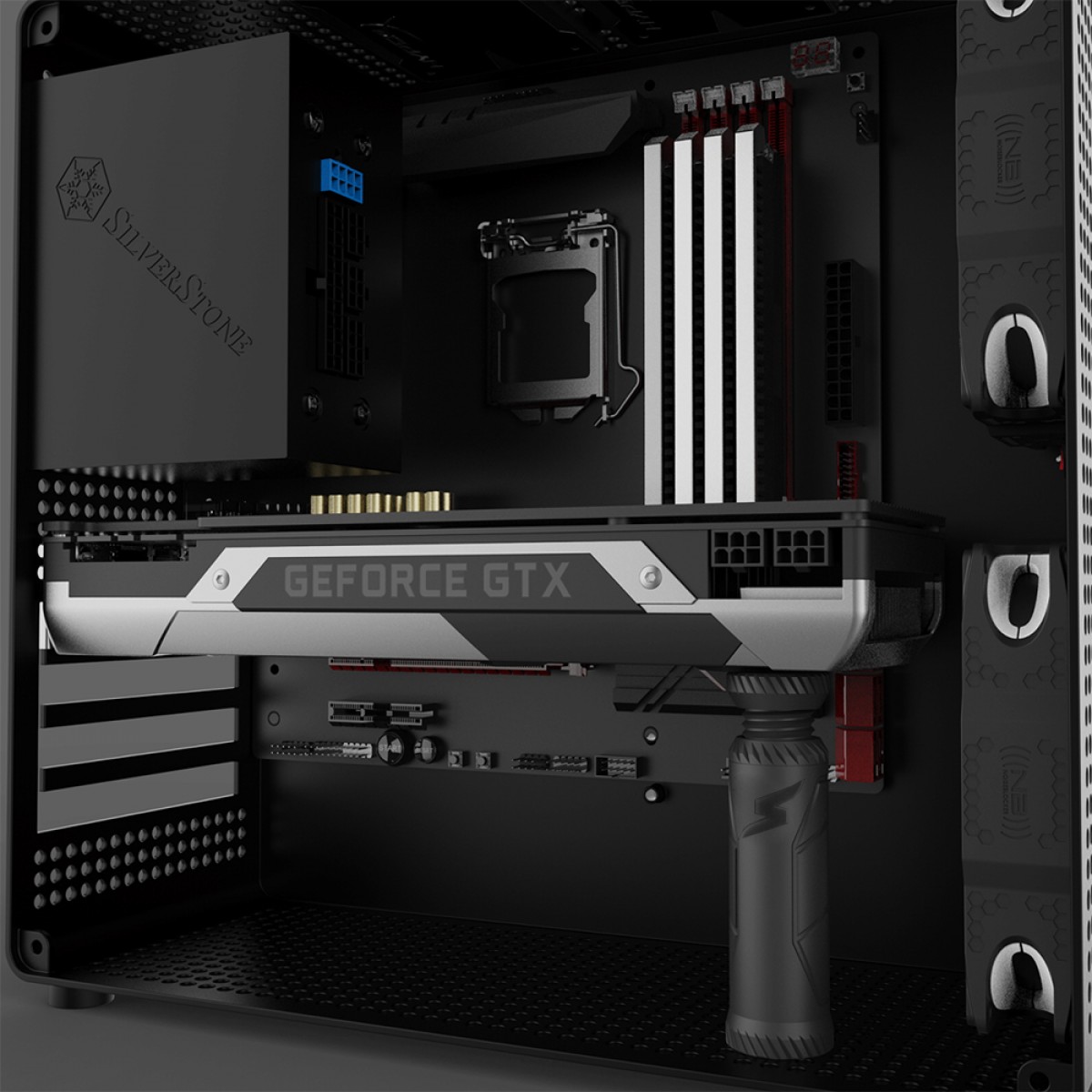 Suporte de Placa de Vídeo SuperFrame R15, Black