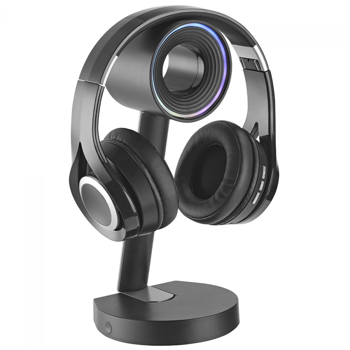 Suporte para Headset Octoo Gamepod, RGB, Preto