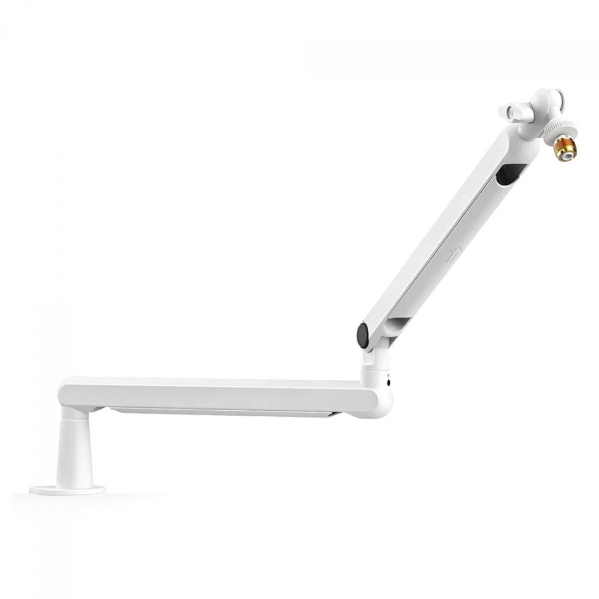 Suporte Para Microfone Articulado Fifine BM88, Ajustável, Branco