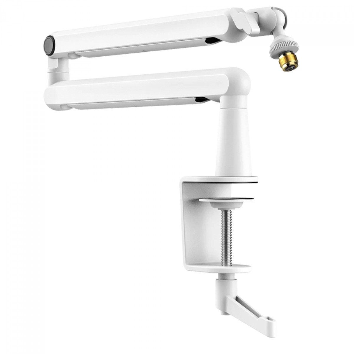 Suporte Para Microfone Articulado Fifine BM88, Ajustável, Branco