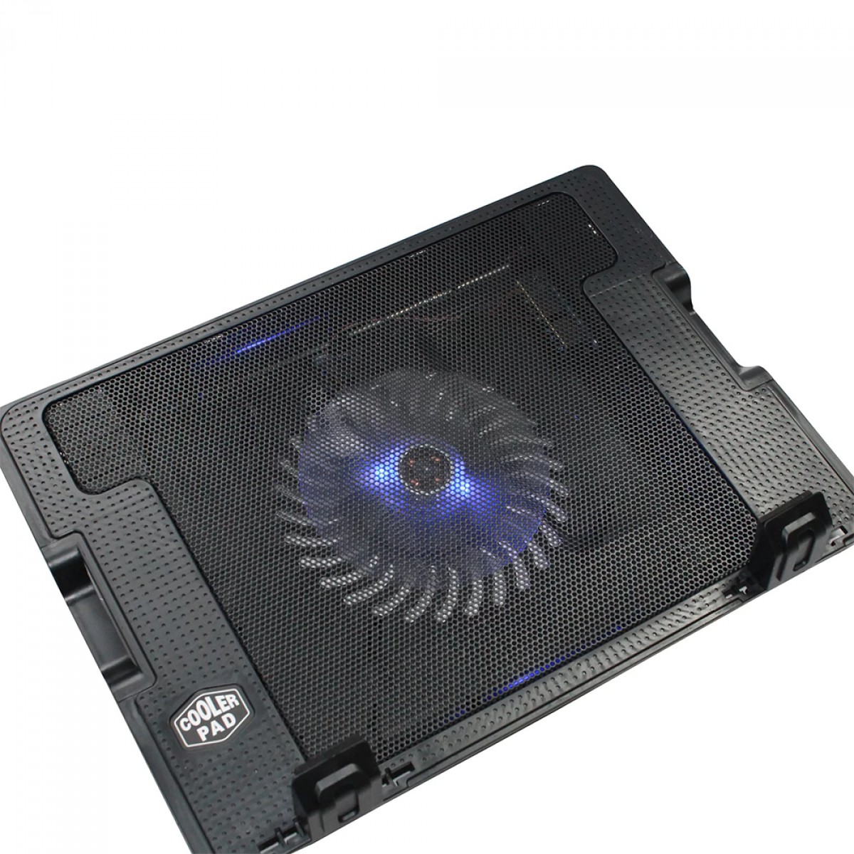 Suporte Para Notebook Coolerpad, Ajuastável, Até 17 Pol, Com Fan de 140mm, Preto, TC0301