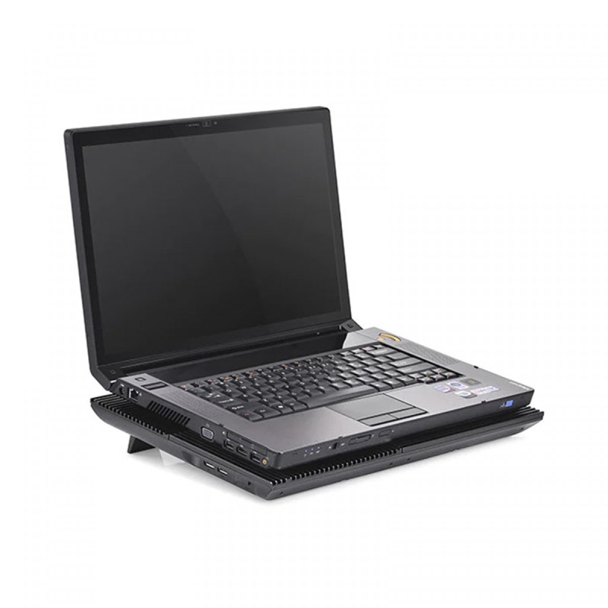 Suporte para Notebook DeepCool Multi Core X8, Ajustável, Black, Com 4 Fans, DP-N422-X8BK