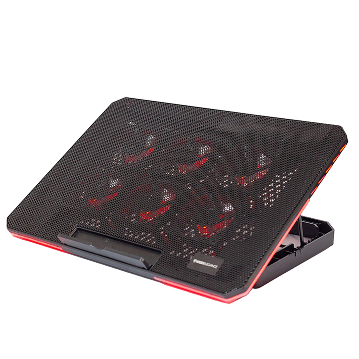 Suporte Para Notebook Kross Elegance, 6 Fans, USB, RGB, KE-NBSX08