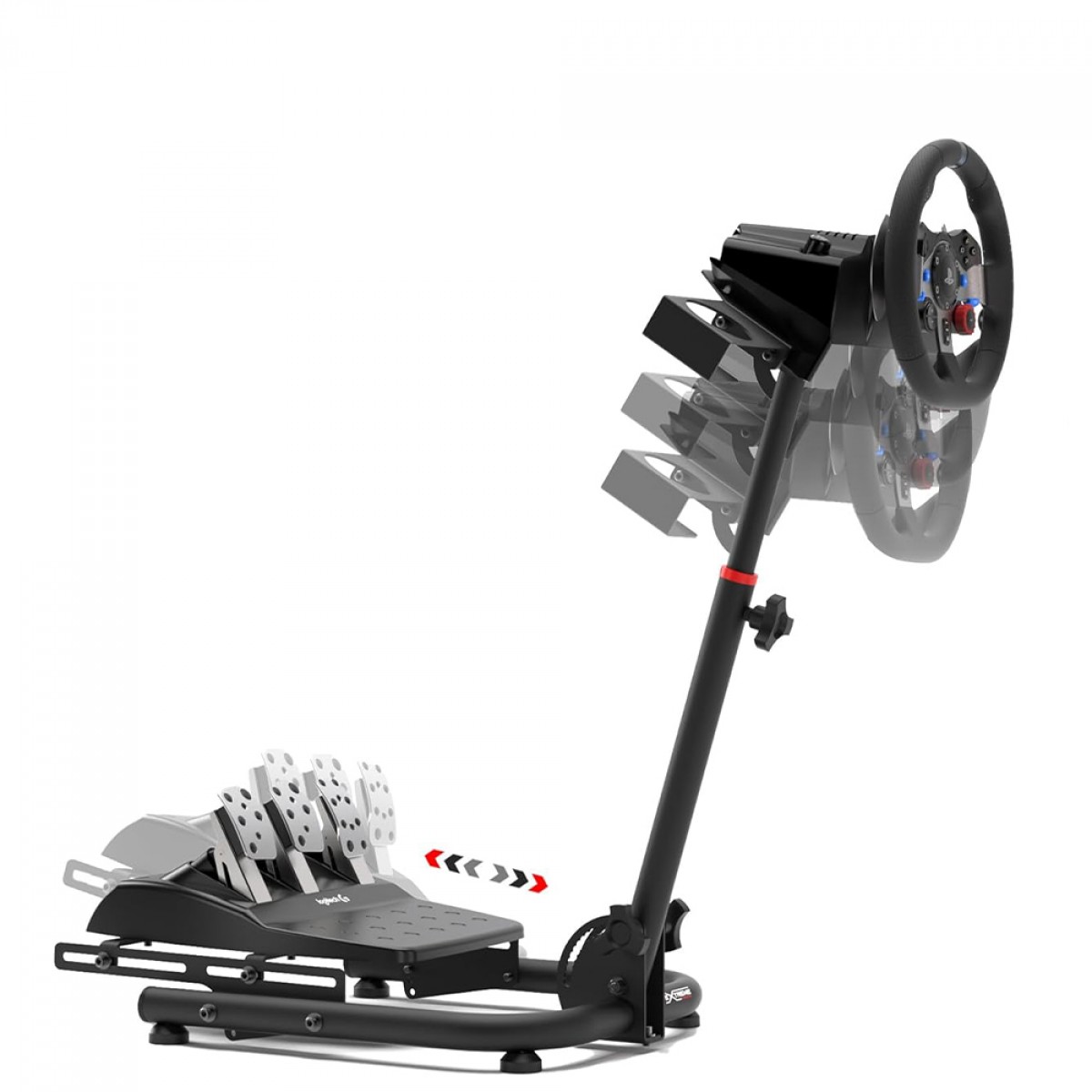 Suporte Para Volante Extreme Simracing SPRO, Compatível com Pedais e Câmbio, Preto