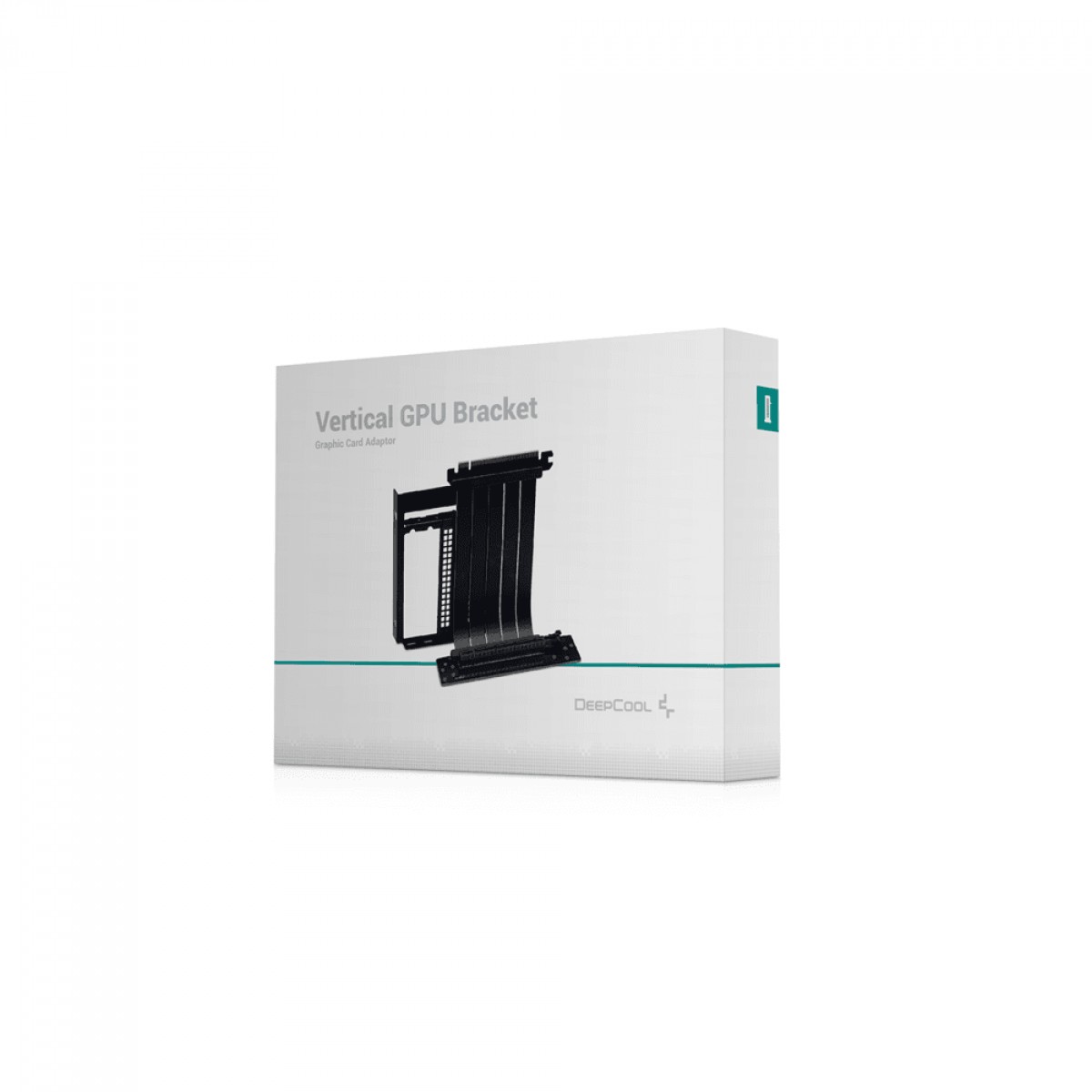 Suporte Vertical Para GPU DeepCool PCIe 4.0, 140mm, Preto, R-Vertical-GPU-Bracket-G-1
