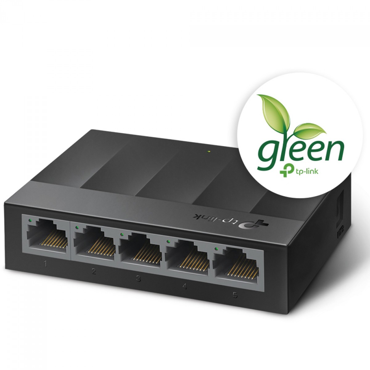 Switch Gigabit De Mesa TP-Link LS1005G, 5 Portas, 10/100/1000Mbps, Ethernet, Black