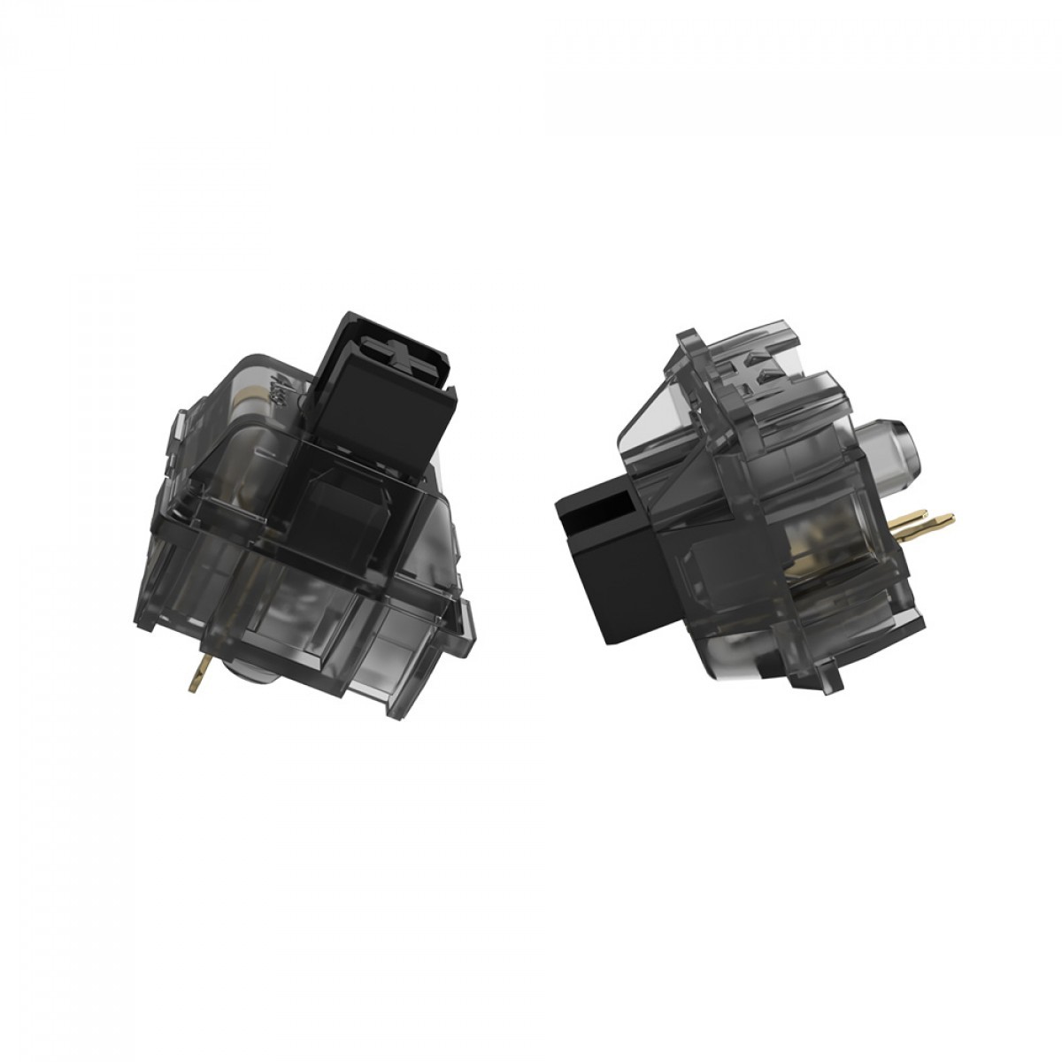Switch Para Teclado Mecânico Akko, Linear, Kit Com 45 Unidades, Jelly Black (Lubed)