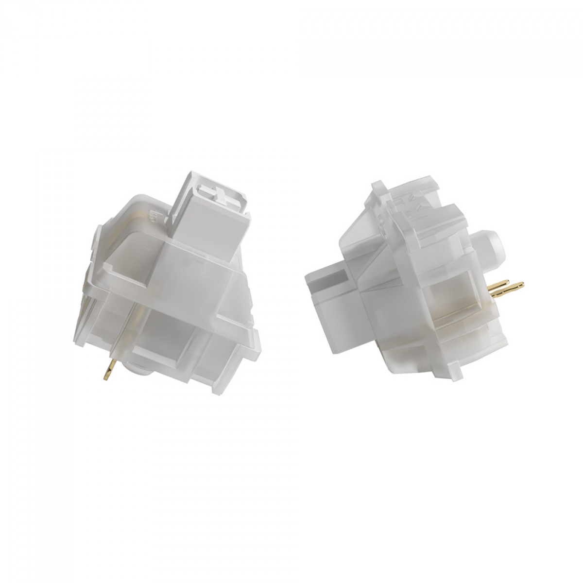 Switch Para Teclado Mecânico Akko, Linear, Kit Com 45 Unidades, Jelly White