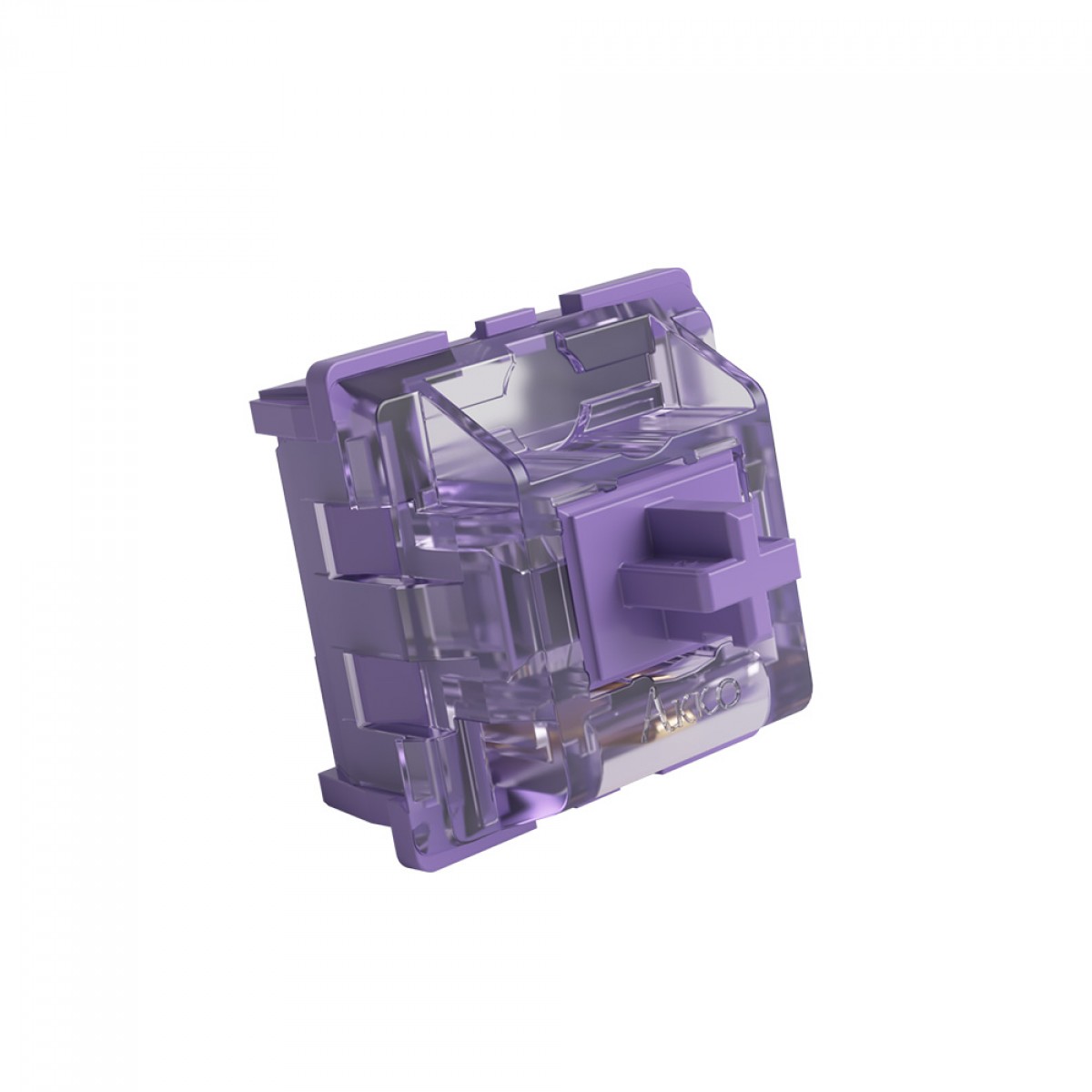 Switch Para Teclado Mecânico Akko, Tactile, Kit Com 45 Unidades, Lavender Purple