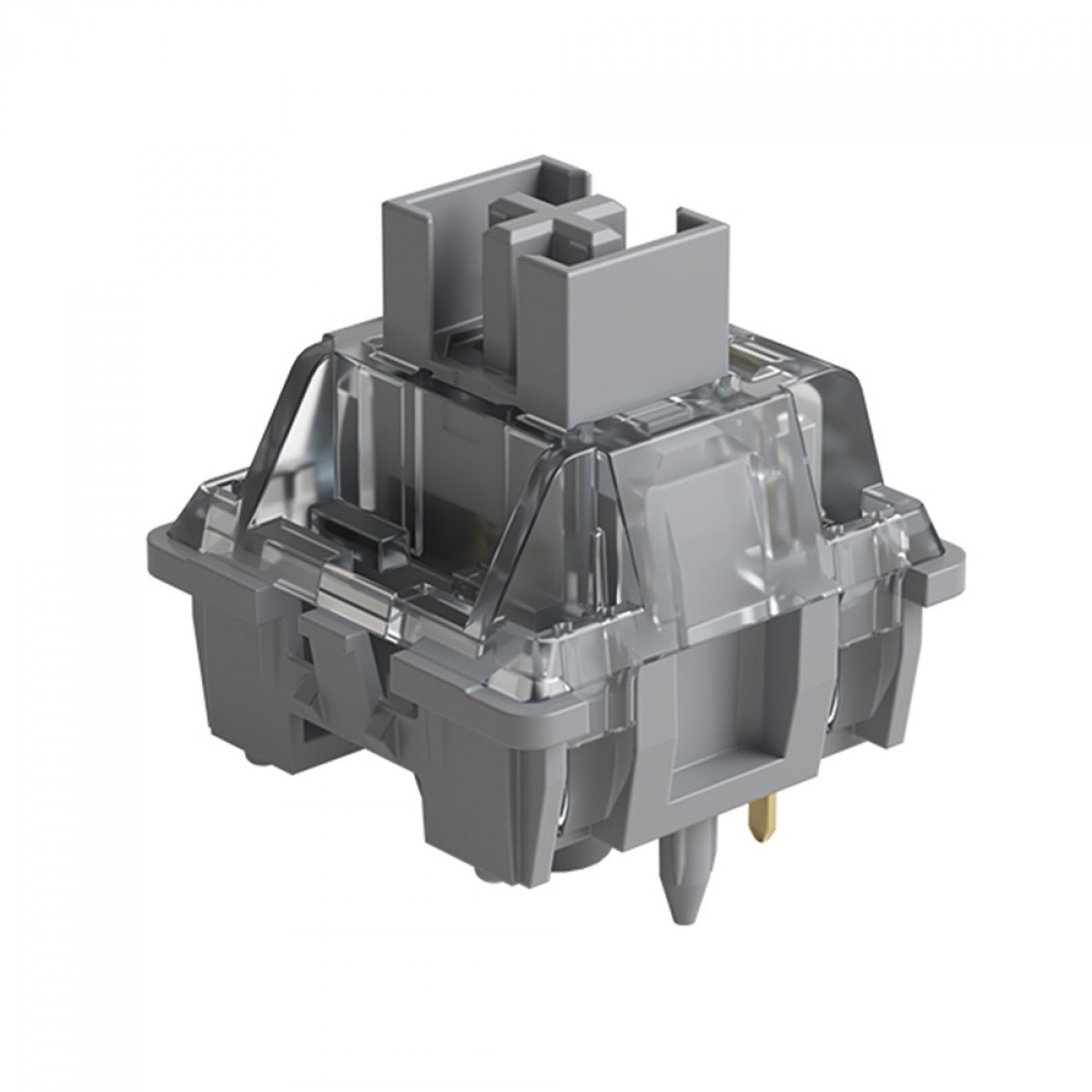 Switch Para Teclado Mecânico Akko V3 Pro Switches, Linear, Kit Com 45 Unidades, Silver Pro