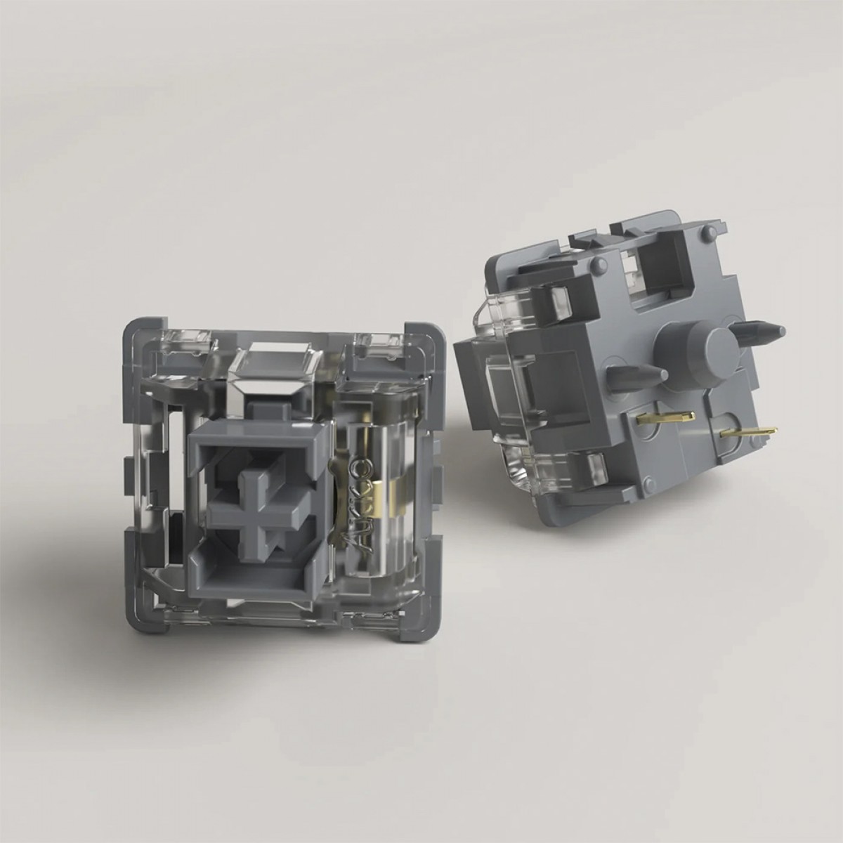 Switch Para Teclado Mecânico Akko V3 Pro Switches, Linear, Kit Com 45 Unidades, Silver Pro