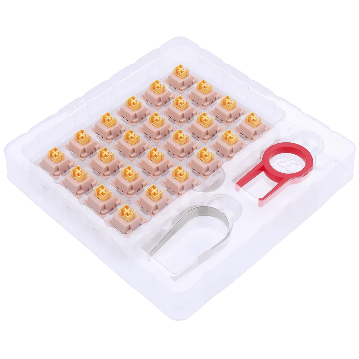 Switch Para Teclado Mecânico Redragon, Linear, Kit Com 24 Unidades, Bullet QL, A113QL