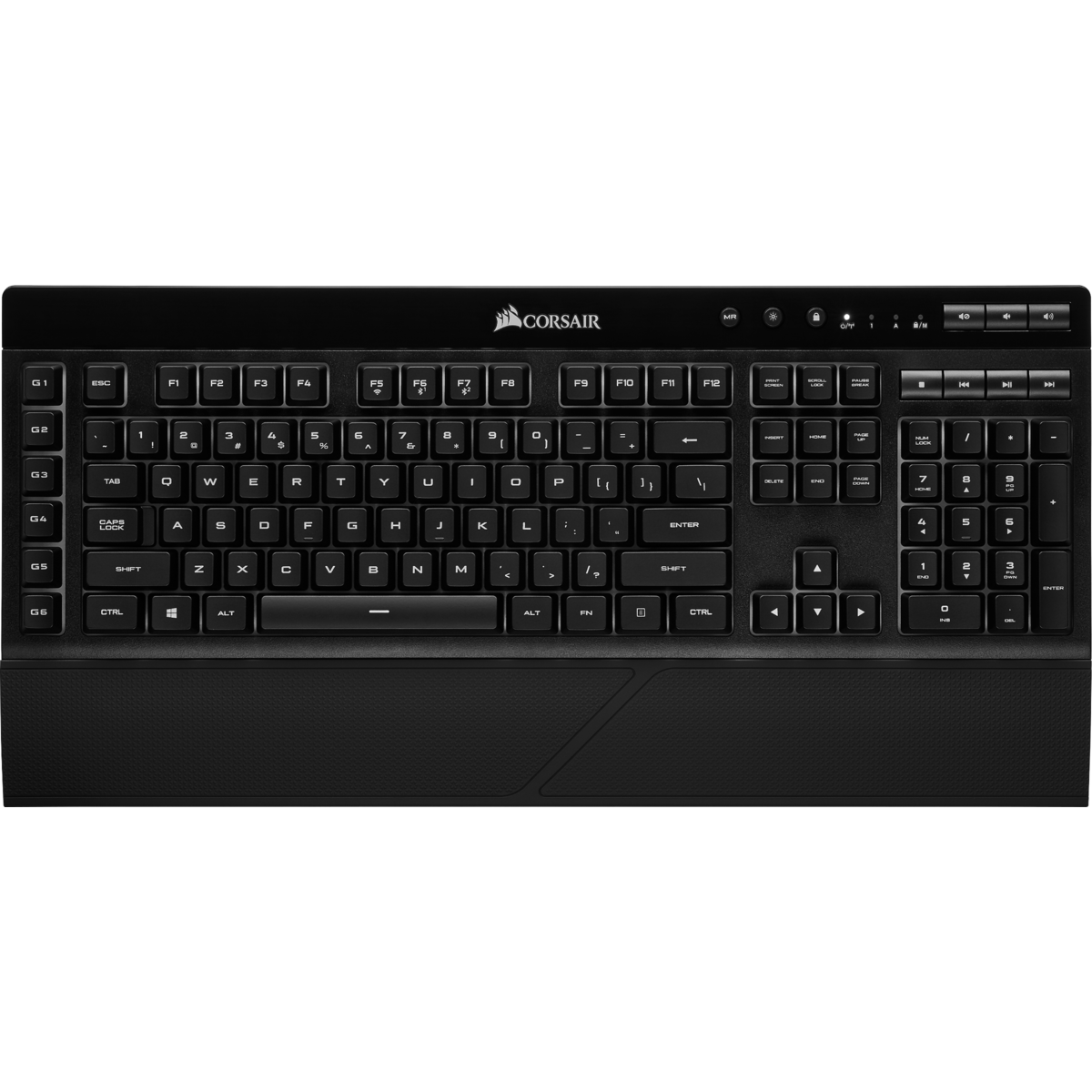 Teclado Gamer Corsair 57 RGB WIRELESS, Backlit RGB LED CH-925C015-NA