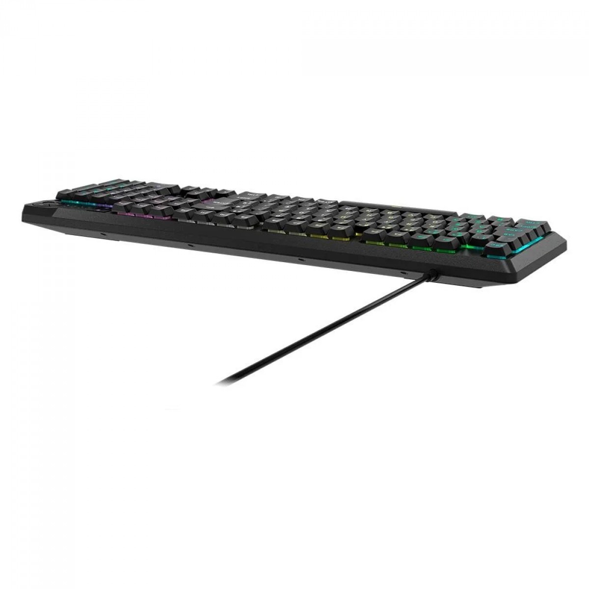Teclado Gamer Corsair K55 Core, Membrana, RGB, ABNT2, USB, Preto, CH-9226C65-BR