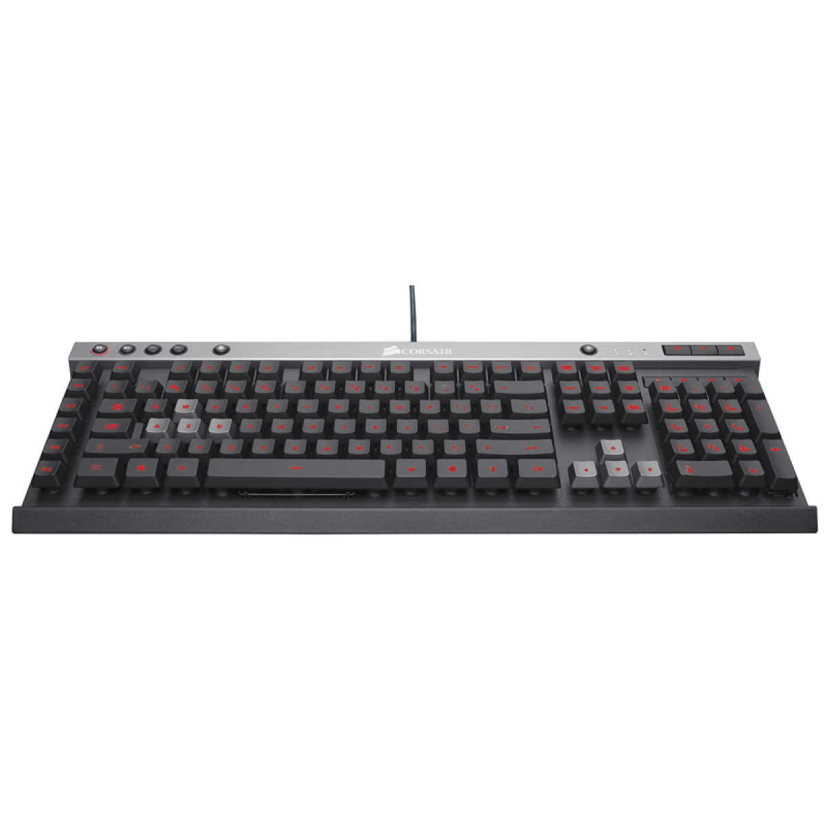 Teclado Gamer Corsair Raptor K40 Multi Color Backlighting, CH-9000051-NA