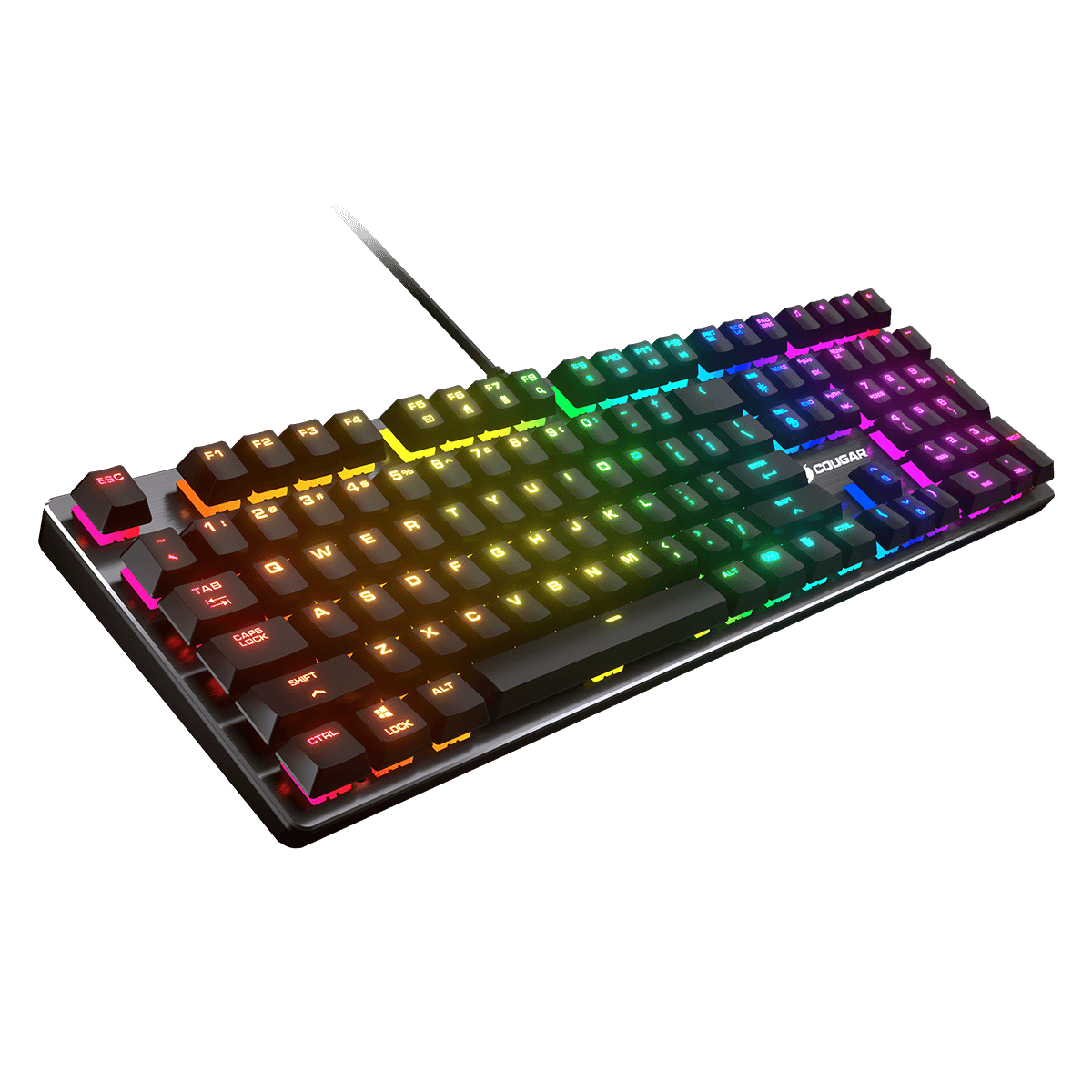 Teclado Gamer Cougar Vantar MX, Switch Red, RGB, ABNT2, Black, 37VAMM1SB-0004