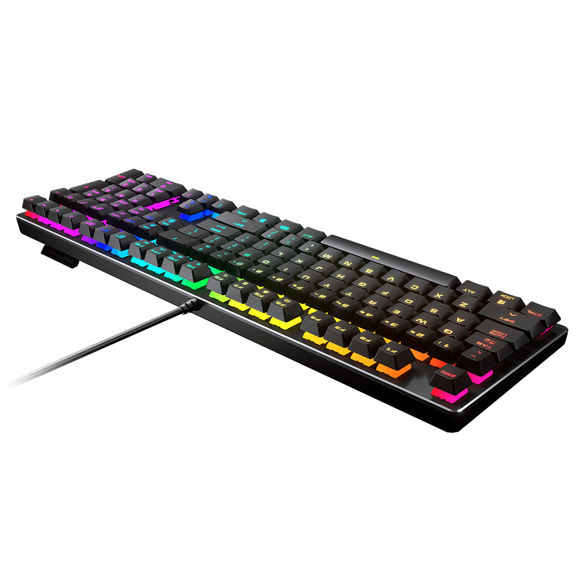 Teclado Gamer Cougar Vantar MX, Switch Red, RGB, ABNT2, Black, 37VAMM1SB-0004