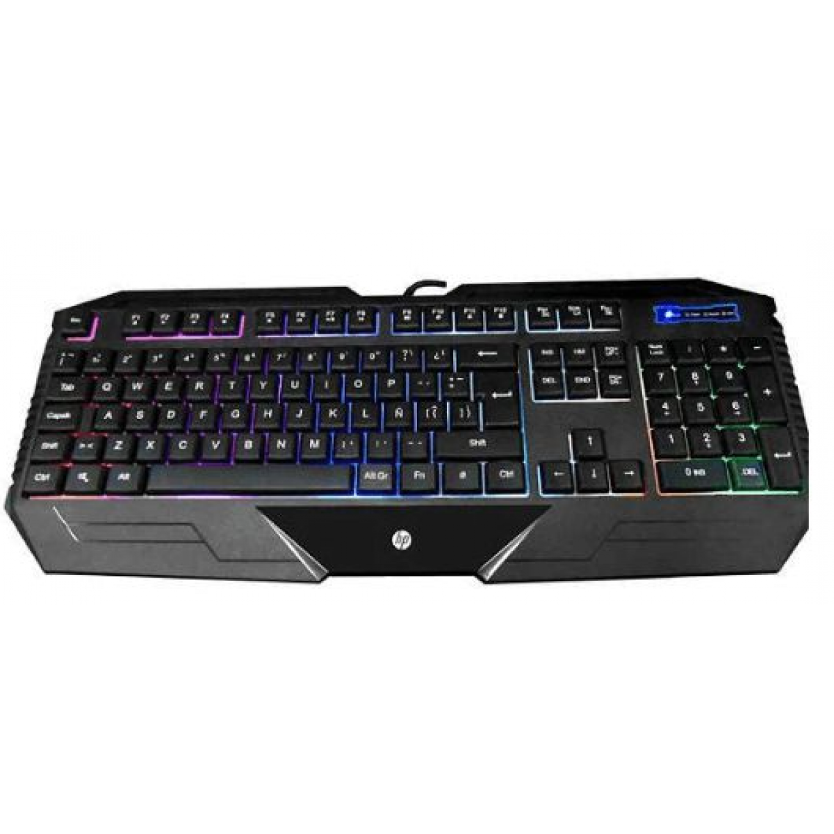 Teclado Gamer HP K110, LED. Membrana, USB