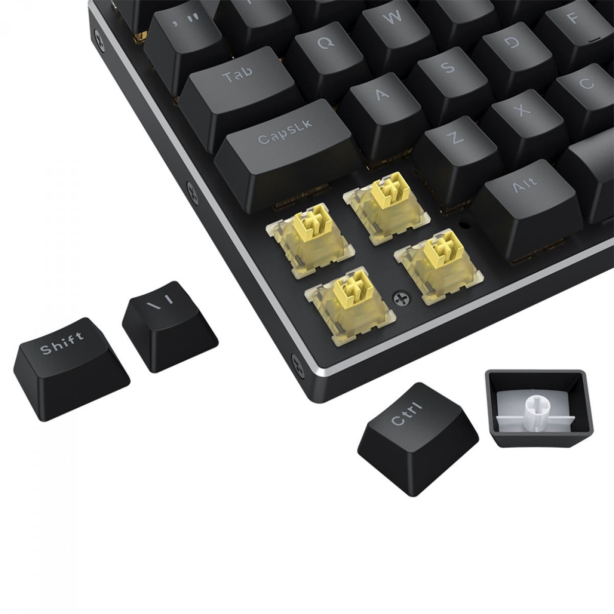Teclado Gamer Magnético Redragon Dharma, RGB, Full Size, Hall Effect, Rapid Trigger, ABNT2, Preto, K556RGB-M