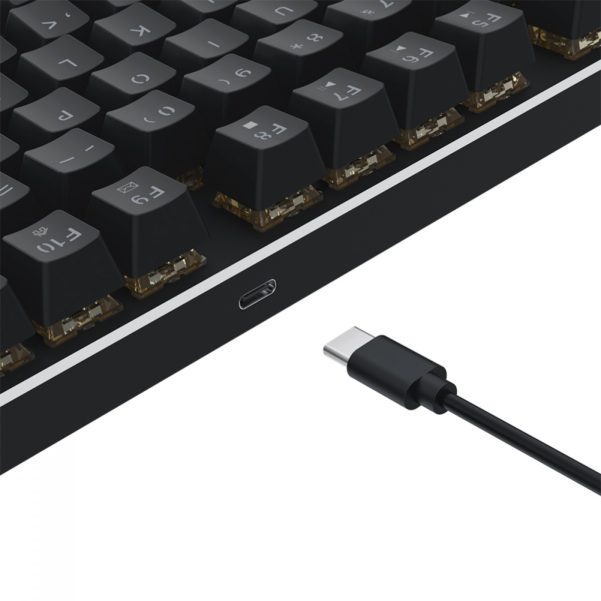 Teclado Gamer Magnético Redragon Dharma, RGB, Full Size, Hall Effect, Rapid Trigger, ABNT2, Preto, K556RGB-M