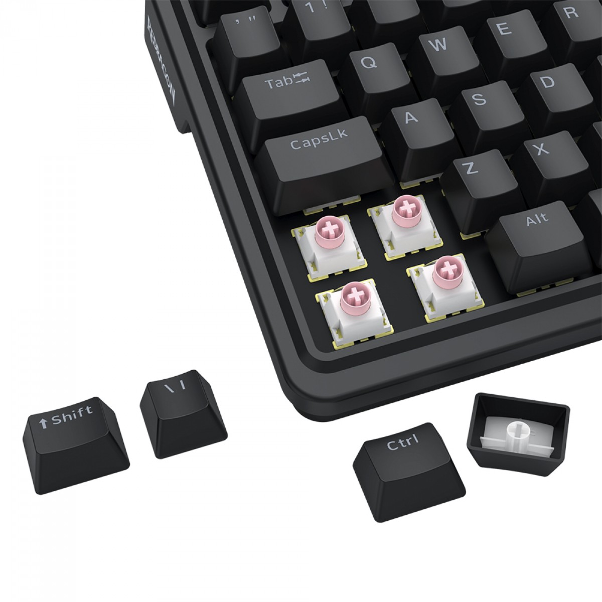 Teclado Gamer Magnético Redragon Eisa, RGB, Hall Effect, UltraMag Linear Switch, ABNT2, Preto, K686RGB-M