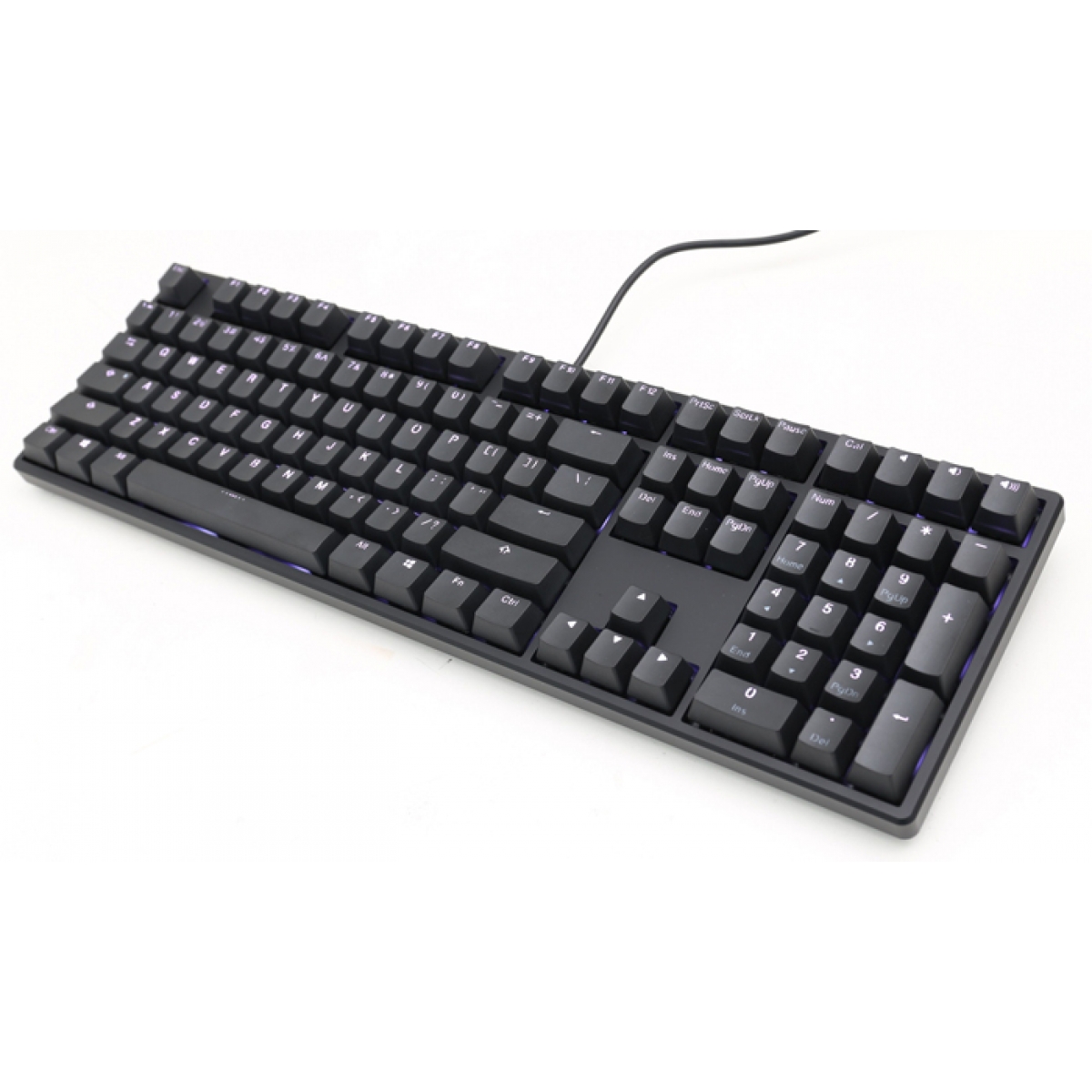 Teclado Gamer Mecanico Ducky Channel One, LED Branco, Switch Red