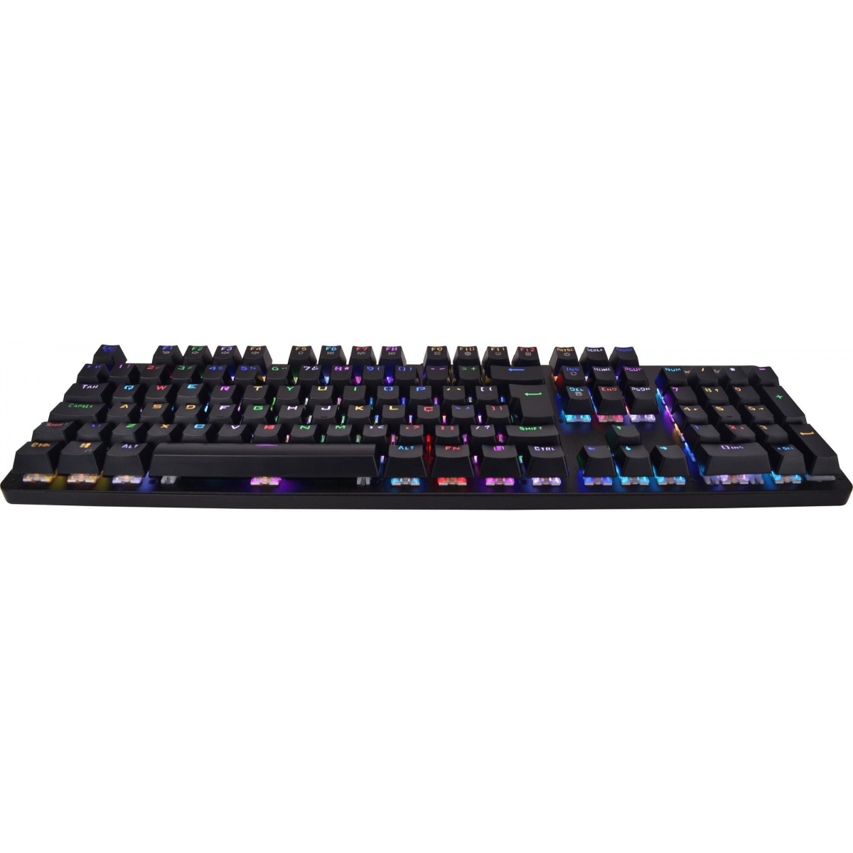 Teclado Gamer Mecânico Fortrek K5 RGB, Switch Blue, ABNT2, Black