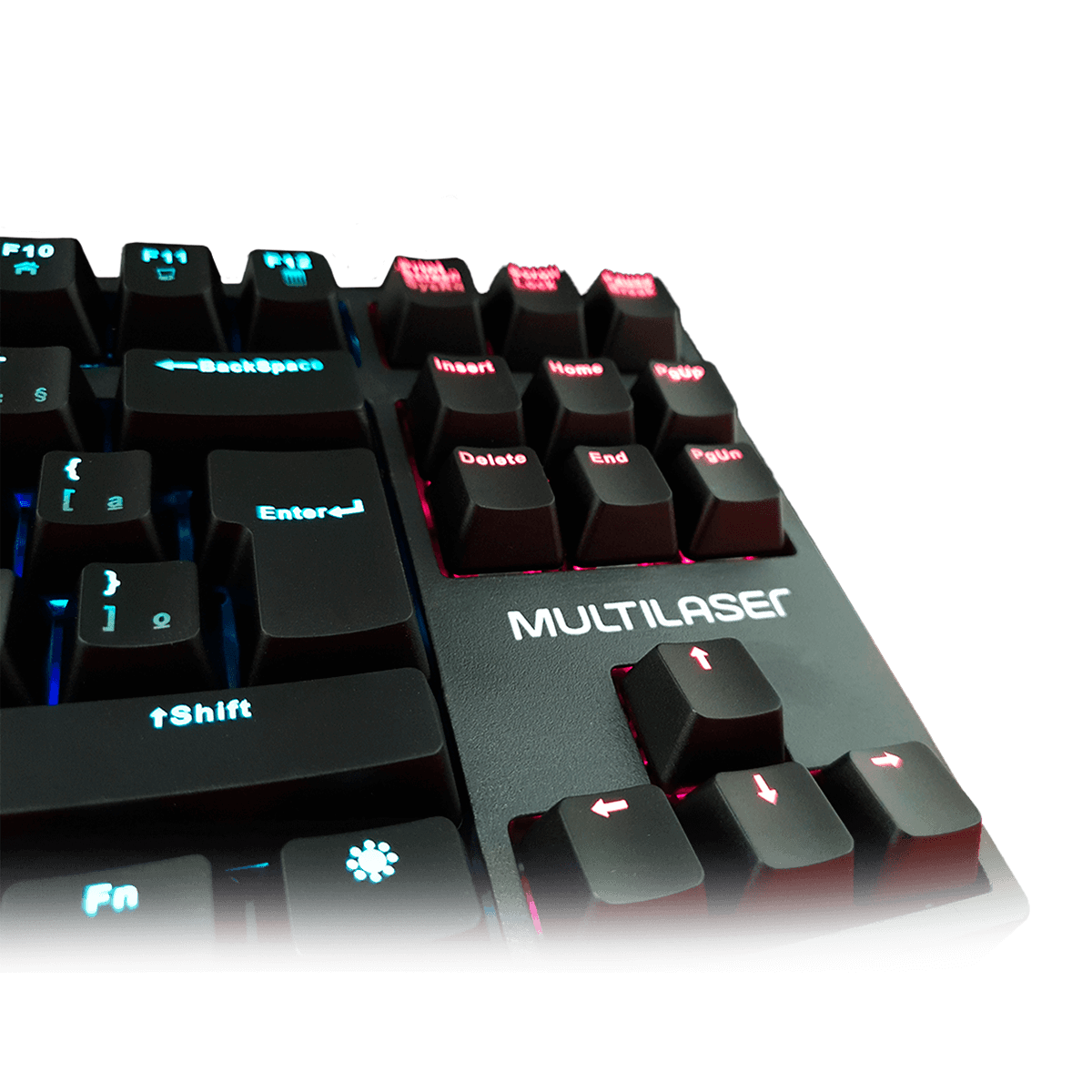 Teclado Branco Multilaser Gamer GK-300 - TC259 - Player Games