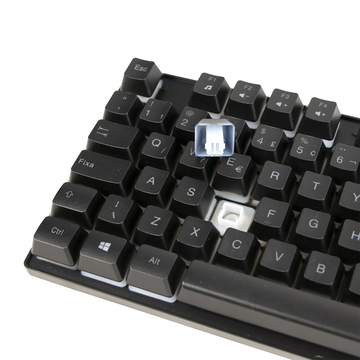 Teclado Gamer Multimidia Fortrek BlackFire New, Membrana, Rainbow, ABNT2, 75857