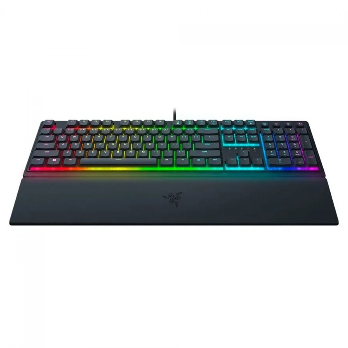 Teclado Gamer Razer Ornata V3, Perfil Baixo, RGB, ANSI, Switch de Membrana Mecânica Razer, Black, RZ0304460200R3U