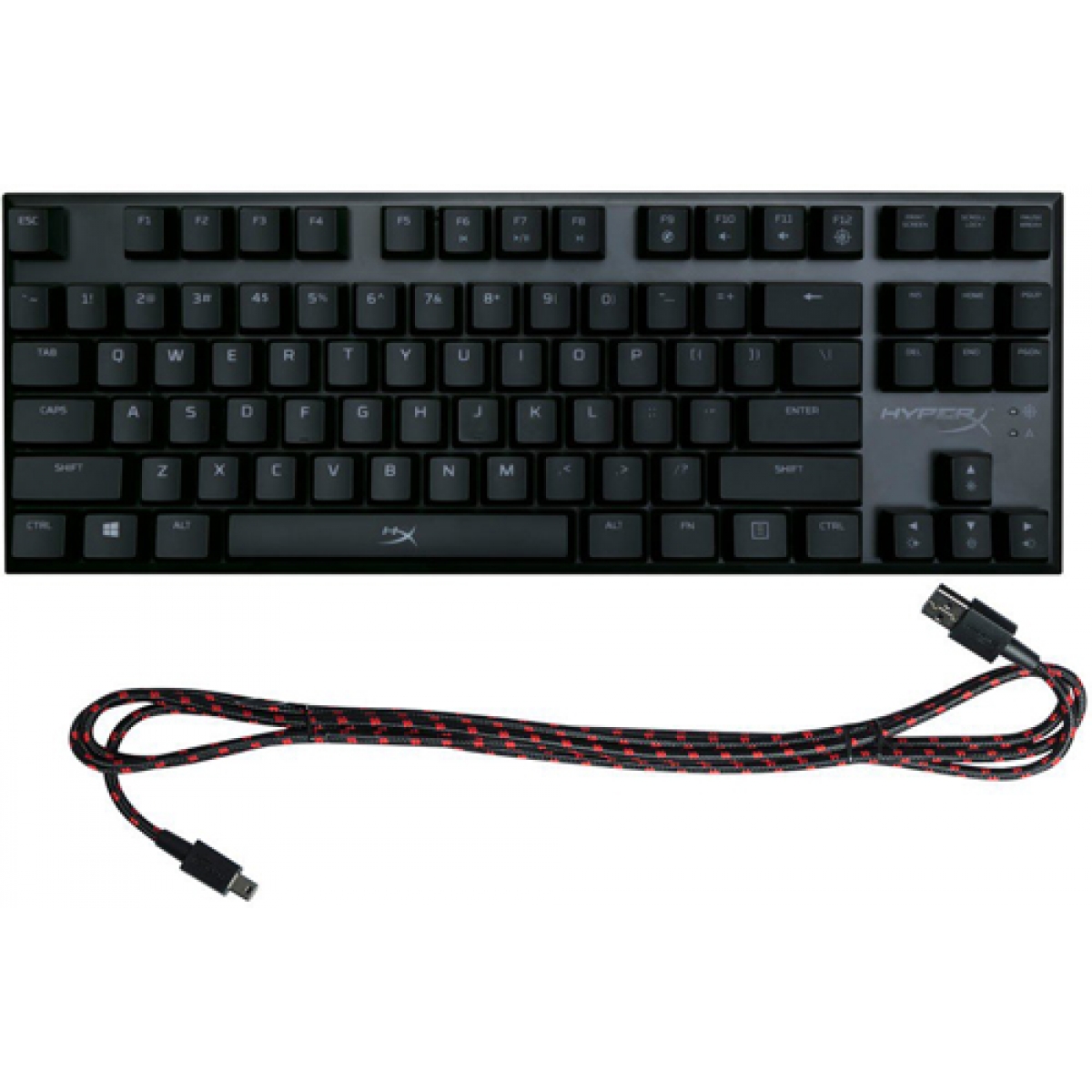 Teclado Mecânico Gamer HyperX Alloy FPS Pro, Switch Cherry MX Red, US, HX-KB4RD1-US/R2