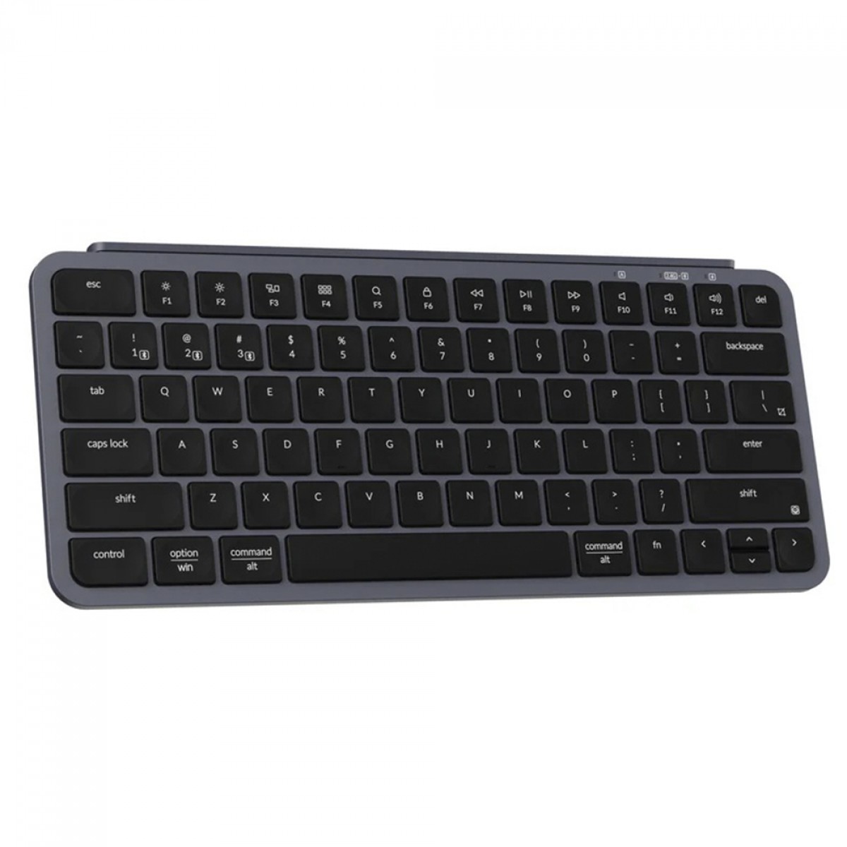 Teclado Keychron B1 Pro Ultra-Slim, Wireless/Bluetooth, Low Profile, ANSI, Preto, B1P-K1