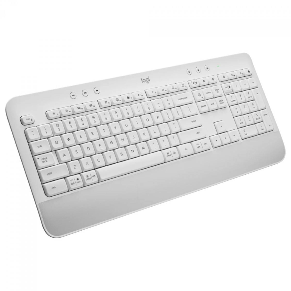 Teclado Logitech Signature K650 USB Membrana Sem Fio Bluetooth