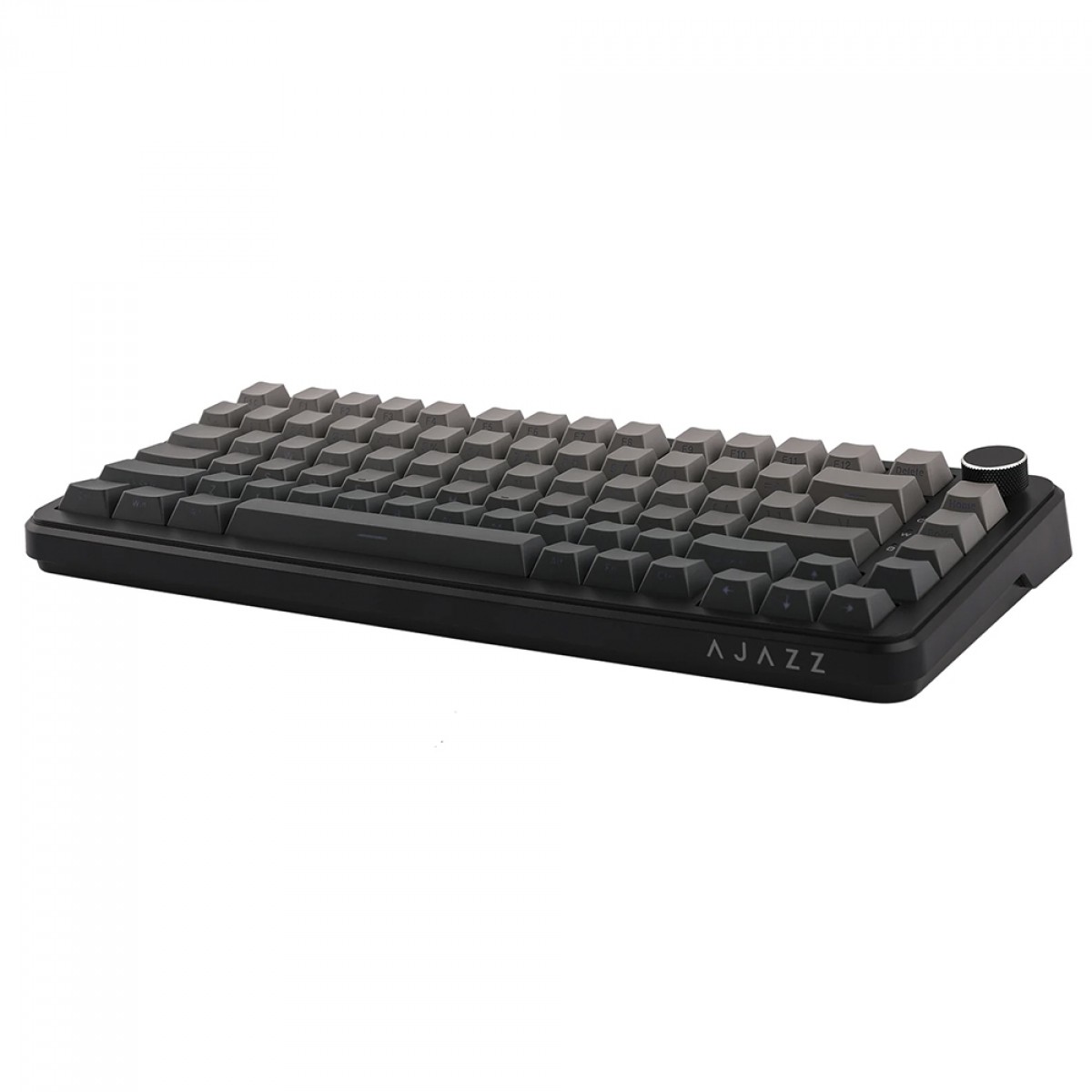 Teclado Magnético Gamer Ajazz AK820 MAX HE, RGB, ANSI, 75%, Switch Magnético, Preto e Cinza