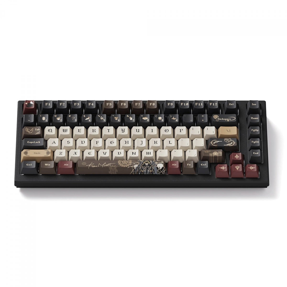 Teclado Magnético Gamer Akko TAC75 HE Lord of the Mysteries, RGB, Switch Akko AstroAim Magnetic, ANSI, 75%