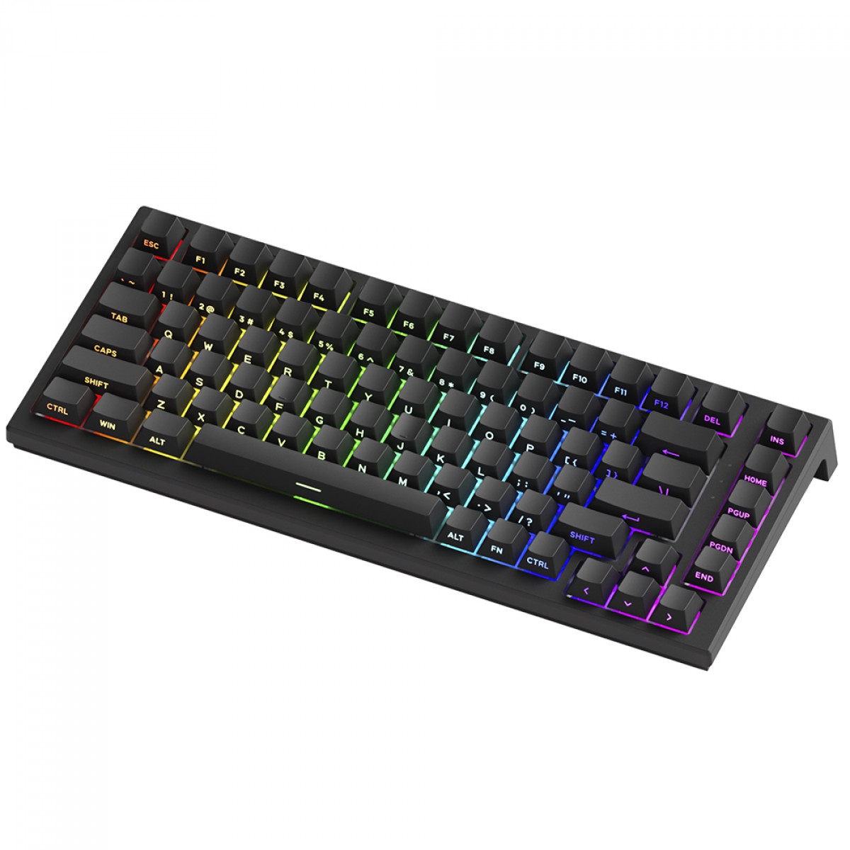 Teclado Magnético Gamer Akko TAC75 HE, RGB, Switch Akko AstroLink Magnetic, ANSI, 75%, Preto