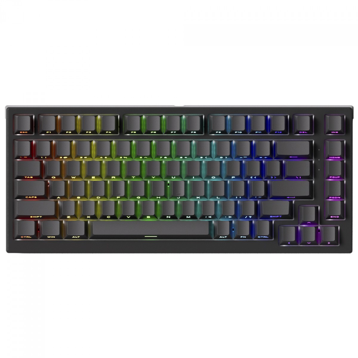 Teclado Magnético Gamer Akko TAC75 HE, RGB, Switch Akko AstroLink Magnetic, ANSI, 75%, Preto