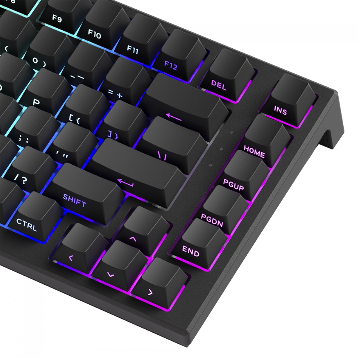 Teclado Magnético Gamer Akko TAC75 HE, RGB, Switch Akko AstroLink Magnetic, ANSI, 75%, Preto