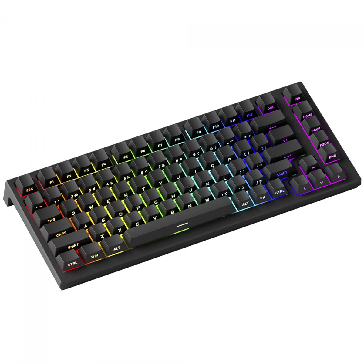 Teclado Magnético Gamer Akko TAC75 HE, RGB, Switch Akko AstroLink Magnetic, ANSI, 75%, Preto