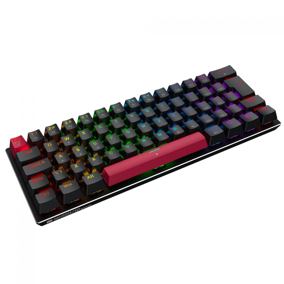 Teclado Machenike K500 M61 Magnético 60% RGB ABNT2 | Terabyte
