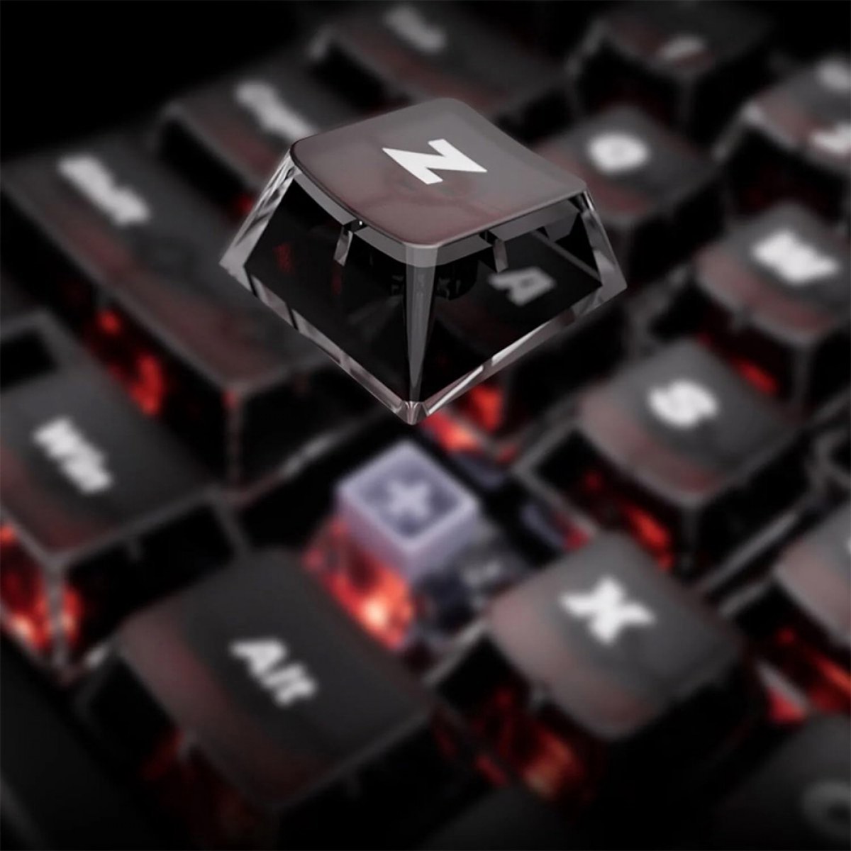 Teclado Magnético Gamer Madlions MAD Light 60HE, RGB, Switch Huannuo Tianqi Magnetic, 60%, ANSI, Preto