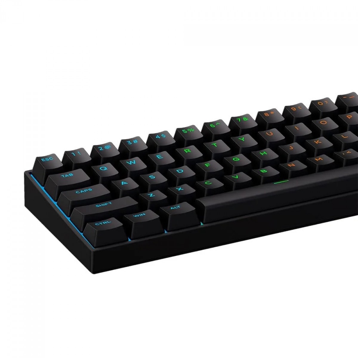 Teclado Magnético Gamer MCHOSE Ace 60 Pro, RGB, Hall Effect, Switch KTEK Magnetic, ANSI, Layout 60%, Preto, Ace60-4A
