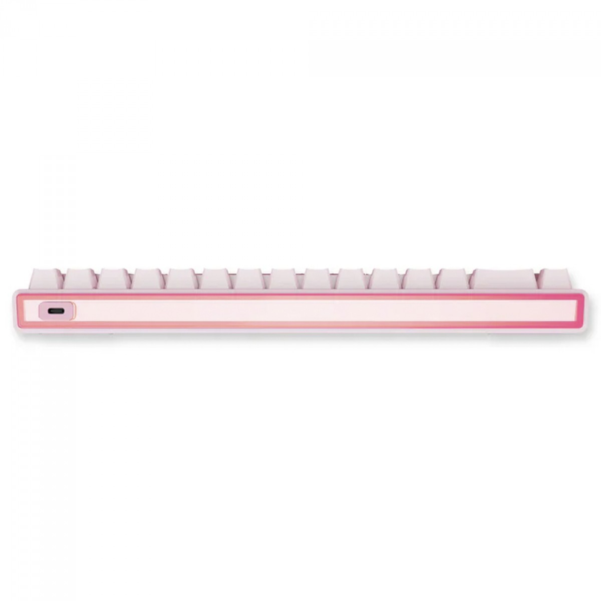 Teclado Magnético Gamer MCHOSE Ace 68 Air Peach Gradient, RGB, Hall Effect, Switch Kailh Magnetic God, 65%, ANSI, Rosa, MC-Ace68Air-8