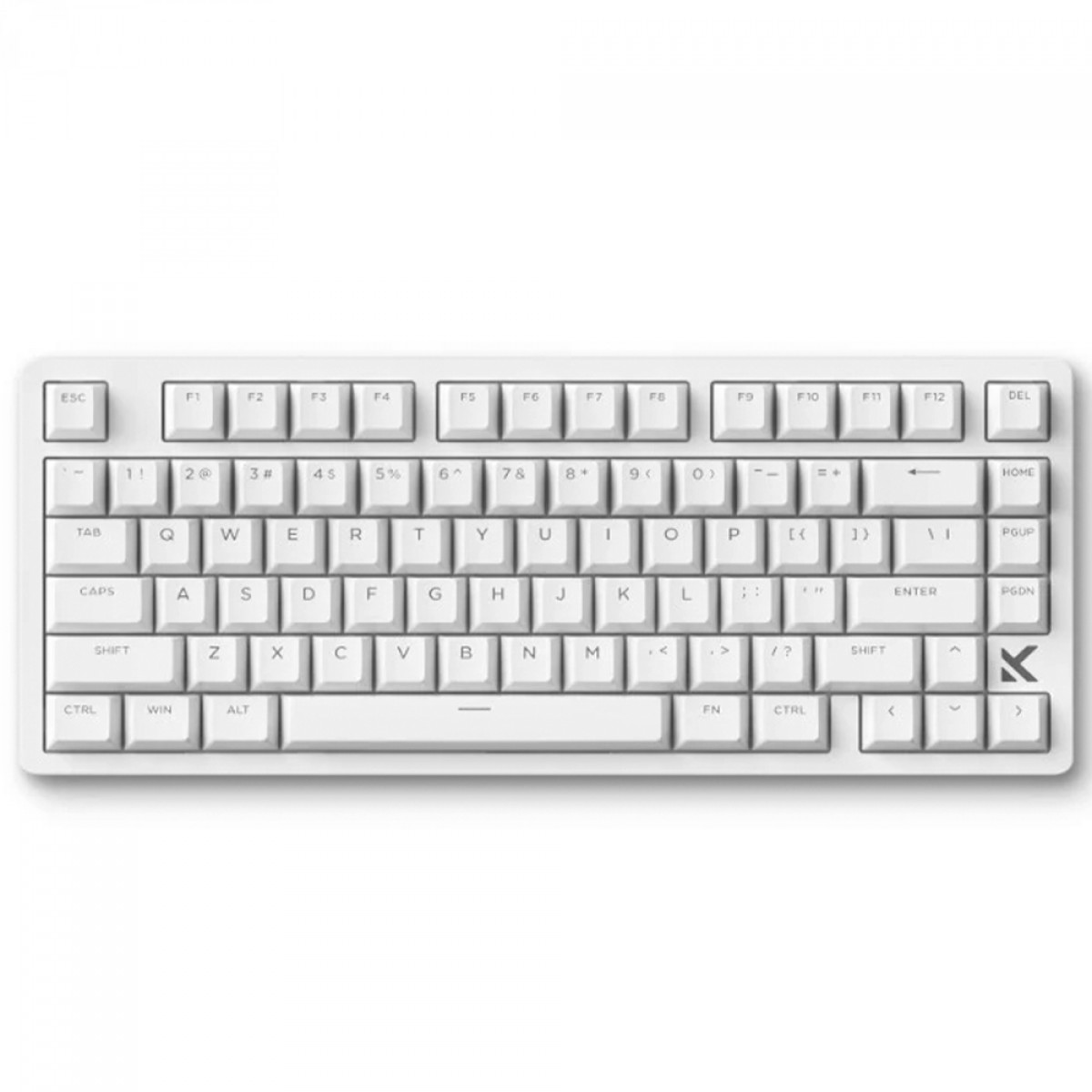 Teclado Magnético Gamer MCHOSE Jet 75, RGB, Hall Effect, Switch Kailh Magnetic God, 75%, ANSI, Branco, HW-Jet75-8