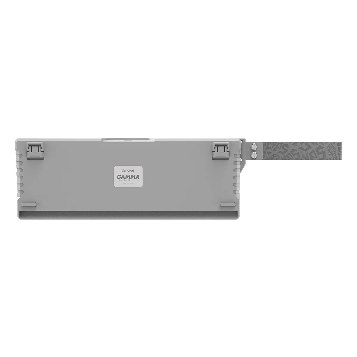 Teclado Magnético Gamer PCYes Gamma White Ghost, RGB, Switch Outemu Blue Ice, Hall Effect, 8K, ABNT2, PMGMWG