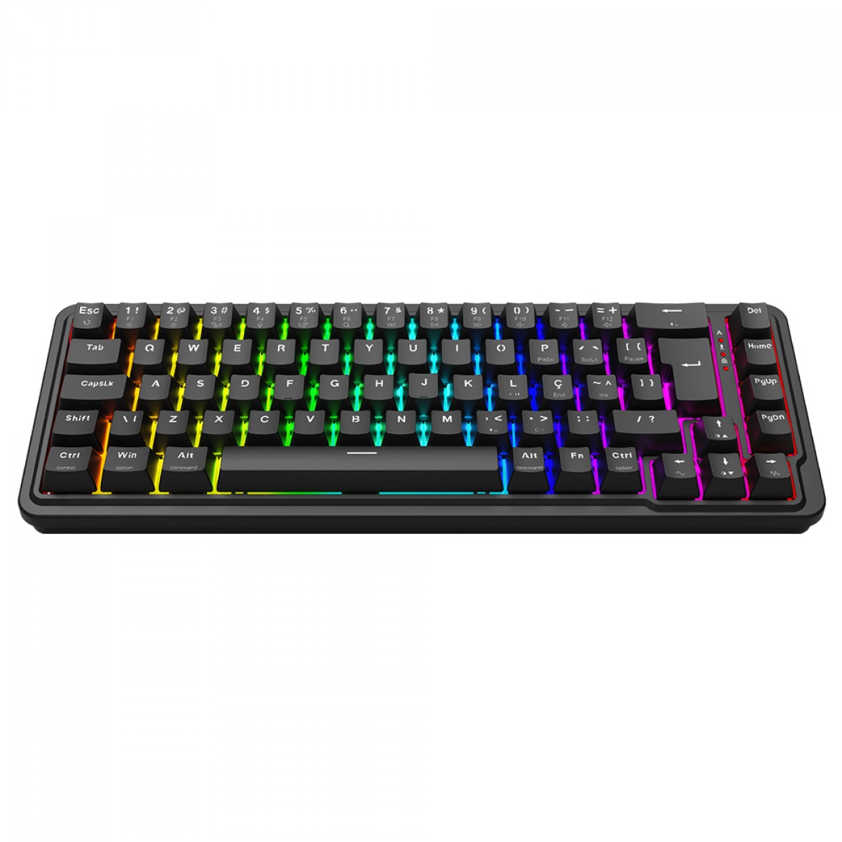Teclado Magnético Gamer Redragon Nova, RGB, Switch Redragon UltraMag, ABNT2, Preto, K709RGB-M