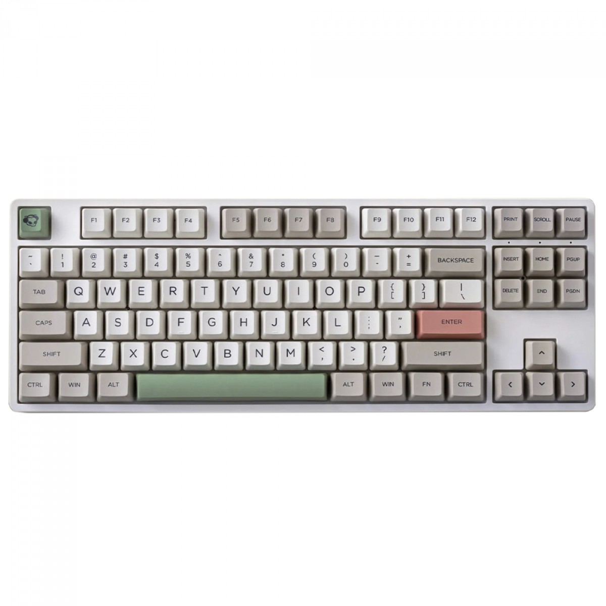 Teclado Mecânico Gamer Akko 5087S QMK 9009, RGB, USB, Switch Gateron Pink (Lubed), ANSI